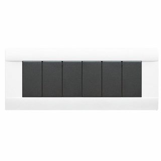 AVE PLATE THERMOPL.6 MOD. ICE WHITE — 45P06BG