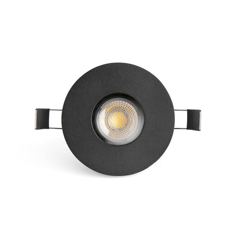 Faro Barcelona NIVA Black pinhole IP65 — manufacturer representative image