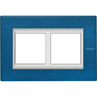 BTicino Rectangular cover plate 2x2P 57mm — HA4832/2BM