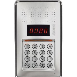 BTicino Linea 100 digital call audio entrance panel with keypad — 343100