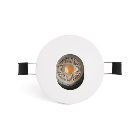 Faro Barcelona NIVA White adjustable pinhole — manufacturer representative image