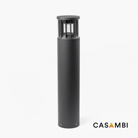 Faro Barcelona SCREEN 800 Dark grey bollard lamp 3000K 360º wide CASAMBI — manufacturer representative image