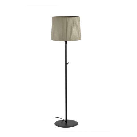 Faro Barcelona SAMBA Black/ribbon green floor lamp — manufacturer representative image