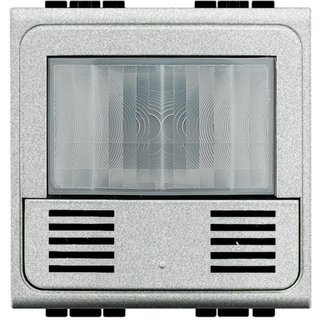 BTicino KNX PIR Green Switch, IP20 protection index. With on-board pushbutton, ideal for installation in passage areas — NT4658KNX