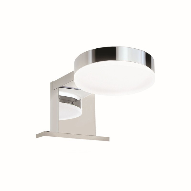 ACA Lighting NETTO GALLERY LIGHTING LED 5W 3000K 330LM LUSTRO CHROME METALLIC IP44 8X14,5X6,5CM — PN73LEDW8CH
