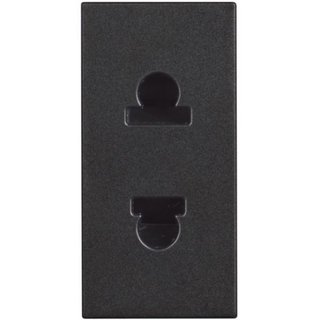 BTicino Euro american standard socket 2P 16A 127/250 Vac (item sold in box packaging) — RG4125P