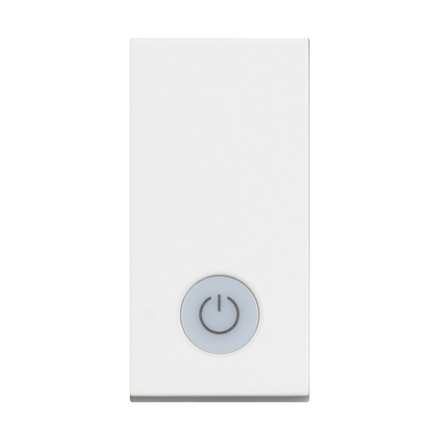 BTicino One-way switch 1P 16 AX - 250 Vac - lightable - boiler symbol — RW4001LS