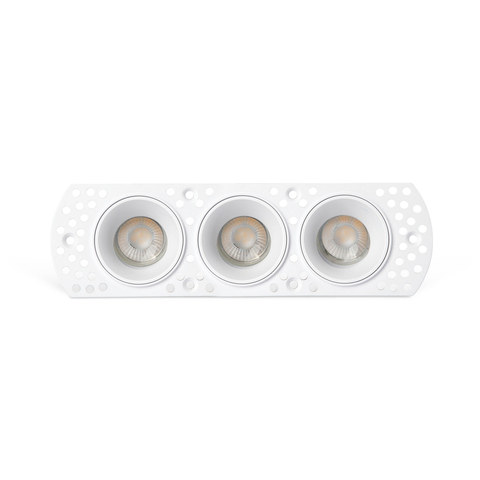 Faro Barcelona FLIC 3L White recessed adjustable trimless MR11 GU10 — manufacturer representative image