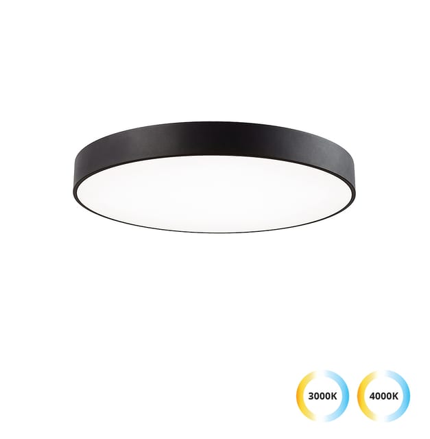 Viokef Ceiling Lamp Black D:500 Madison 3000K/4000K — 4235501