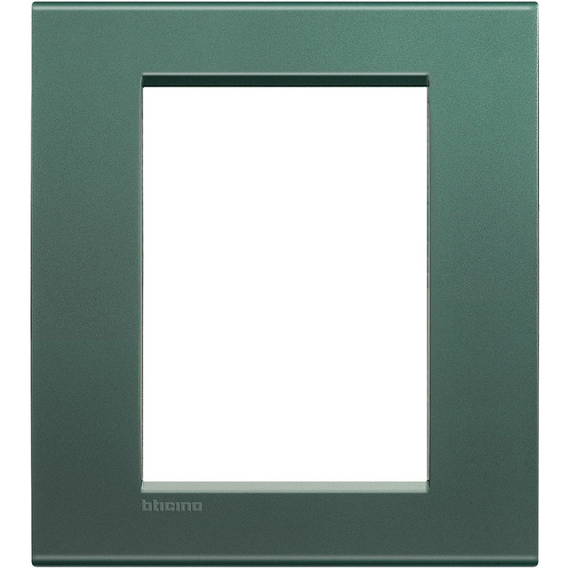BTicino Square cover plate 3+3 modules - park — LNA4826PK
