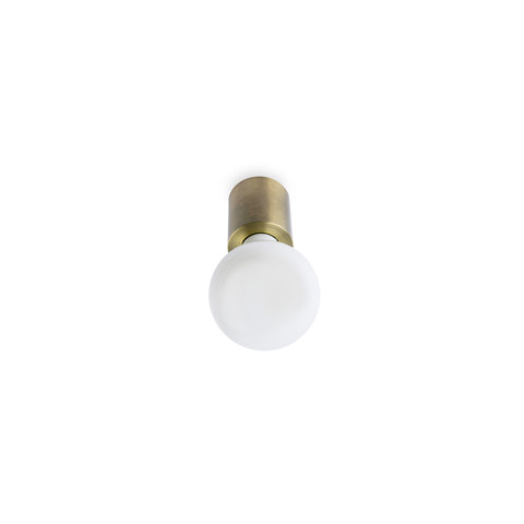 Faro Barcelona TEN 70 Old gold wall lamp — manufacturer representative image