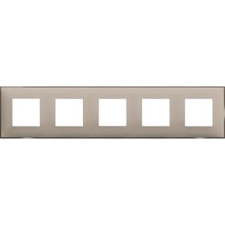 BTicino Cover plate - 2+2+2+2+2 horizontal/vertical installation modules — R4802M5CS