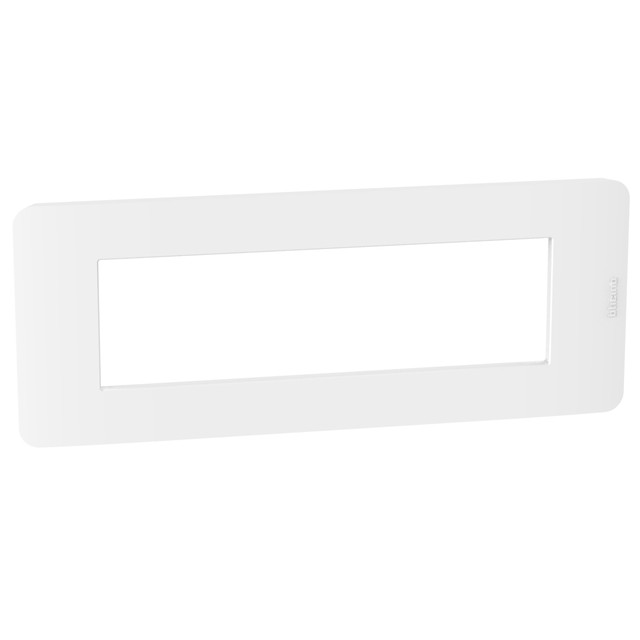 BTicino Cover plate - 7 modules — JA4807JW
