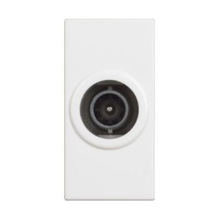 BTicino TV socket passthrough coaxial socket -14dB attenuation — RW4202P14
