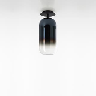 Artemide Gople Mini Ceiling - Black/Blue — 1414350A