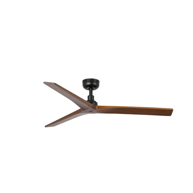Faro Barcelona KLIM M Ceiling fan black/walnut 34277 product view