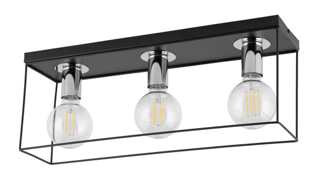 Sigma VOX 3 Ceiling lamp black/silver — 40700