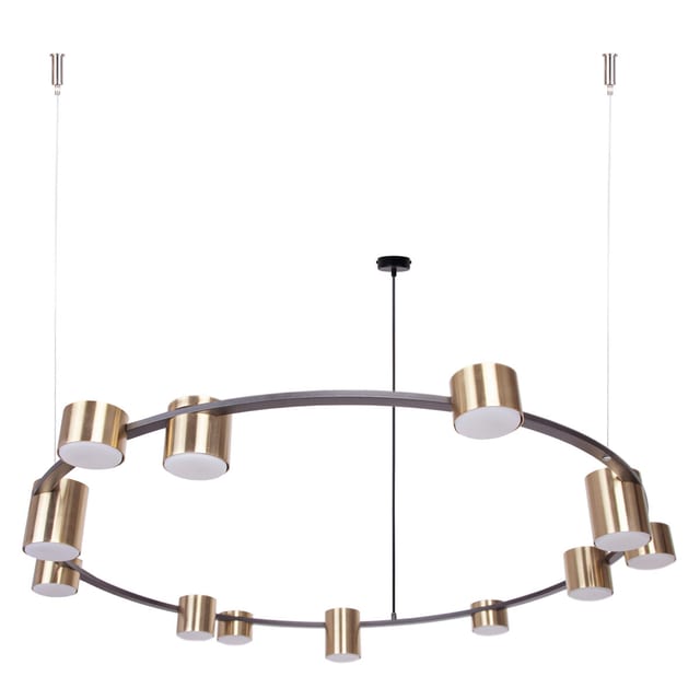 Sigma Pendant lamp KODO 12 black/gold 41333