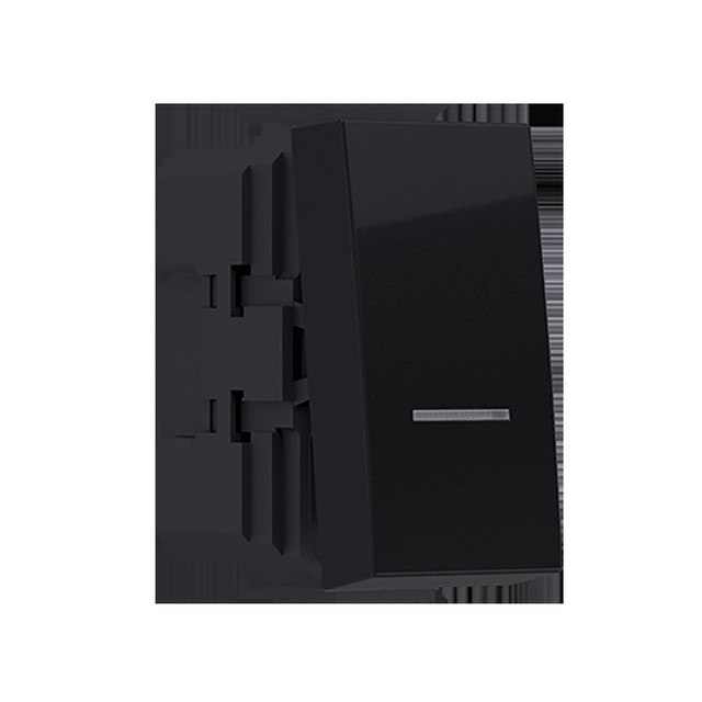 ACA Lighting MODYS CONTROL 2 WAY SWITCH MATT BLACK 1 M. 1P 10AX 250VAC IP20 — 10101312302