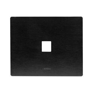 AVE NEW STYLE S44 ALUMINIUM FRONT PLATE, ANTHRACITE ALUMINIUM – 1 ACCESSORY – 3 MOD. — 44PANQ29ANS
