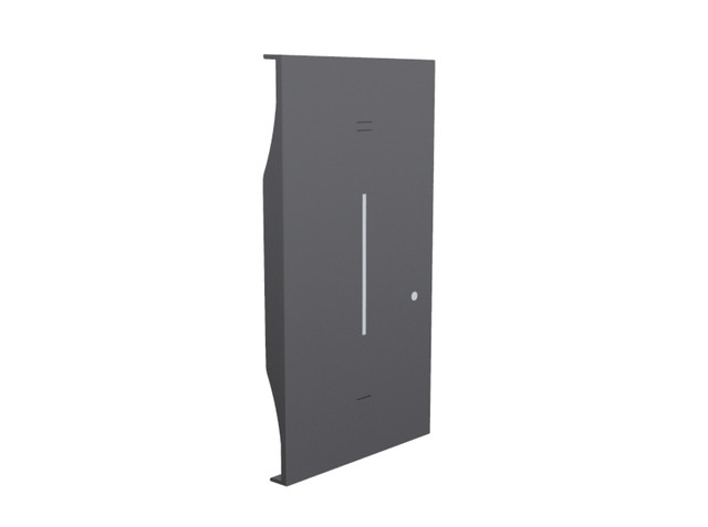 BTicino Living Now - switch dimmer Cover 2mod 2W Black — KG01M2P