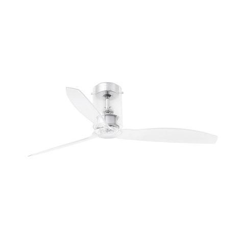 Faro Barcelona MINI TUBE FAN M Transparent fan — manufacturer representative image