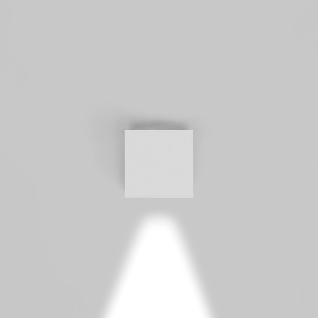 Artemide Effetto 14 Square 1 large beam Grey/white — T42021LW00 — manufacturer representative image