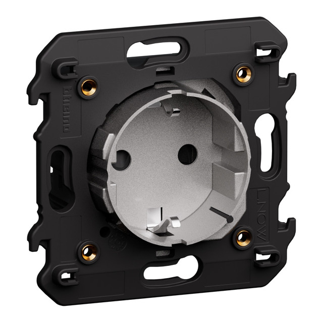 BTicino Connected socket. 2P+E 16 A 250 Va.c. German standard connected socket. — KS4141AC