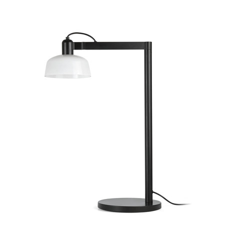 Faro Barcelona TATAWIN White glass table lamp — manufacturer representative image