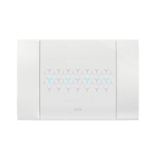 AVE SMART TOUC.WHITE MAT.METAL F.PLATE 4 MOD — 44PSMTC4BO