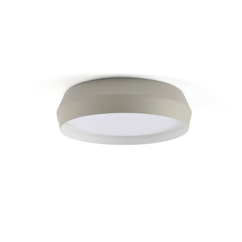 Faro Barcelona SHOKU 350 Grey/white wall/ceiling lamp — manufacturer representative image