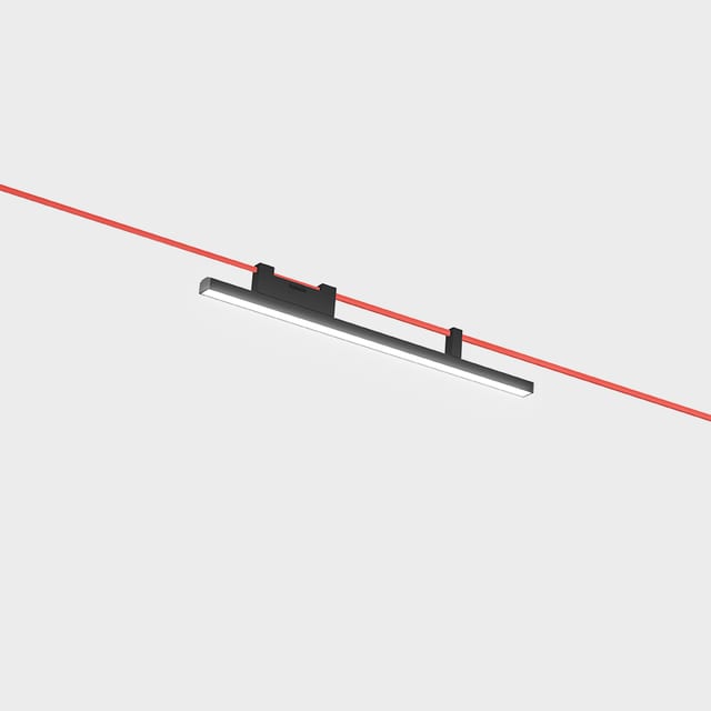 Artemide Diffused Linear Module - 600mm - 2700K - Black - APP Compatible — FW00004APP