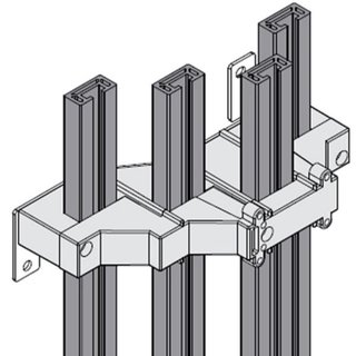 BTicino Busbar ladder insulator (bottom/head) for internal compartment for MAS800-4000 — TI400SF8