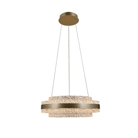 ACA Lighting ROSE -PENDANT LAMP GOLD METAL LED SMD 36W CCT 2700K-3000K-4000K 3000LM IP20 — manufacturer representative image