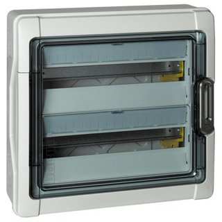 BTicino IDROBOARD resin wall-mounting switchboard IP65 for 36 modules — F107N36D2