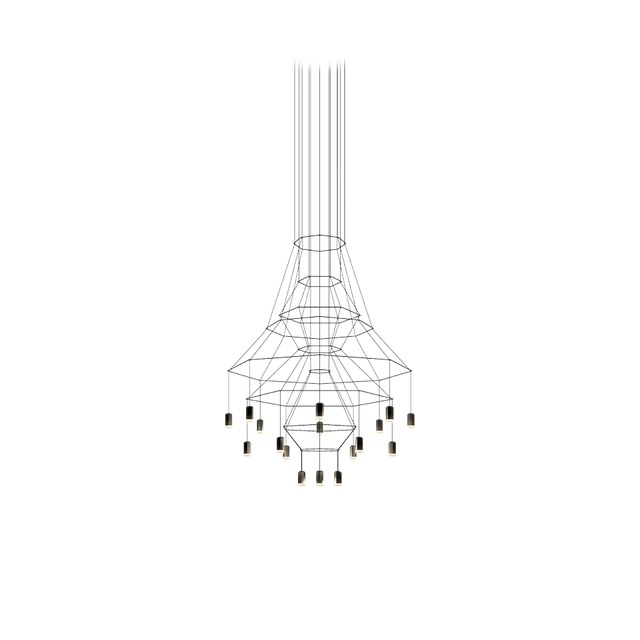 Vibia Wireflow chandelier 0315 product view