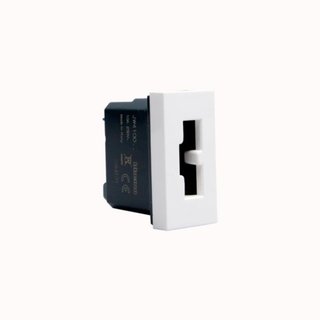 BTicino Safety socket 2P+E 10 A 250 Va.c. irreversible for plug item 2200NA or 2200NN — JW4100