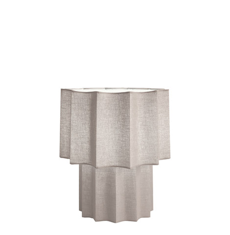 Viokef Table Light Grey Wavy — manufacturer representative image