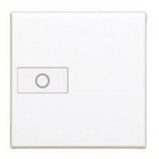 BTicino Key cover with illuminated lens - symbol Light — N4916M2A