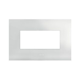 AVE SMART44 WHITE MATT METAL F.PLATE 4M — 44PSM4BO