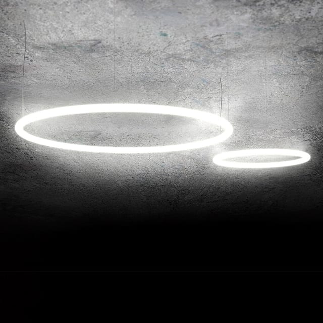 Artemide Alphabet of light circular 155 suspension - App Compatible — 1207000APP