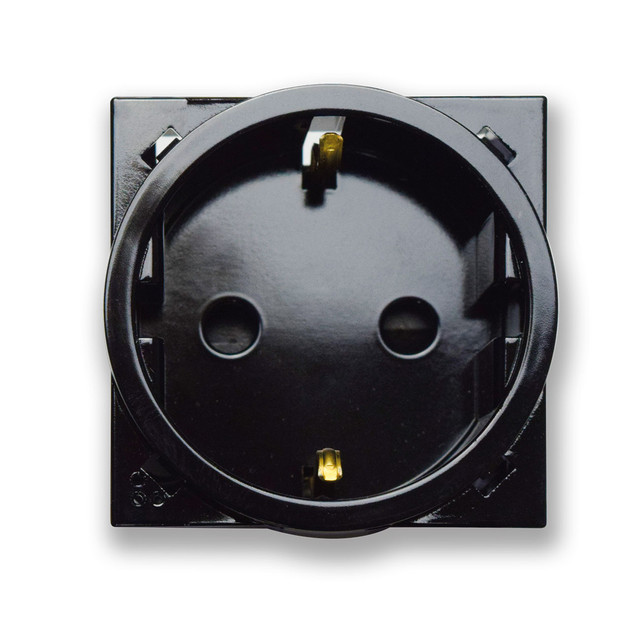 AVE SCHUKO SOCKET LIFE 2P+T 16A 250V 2M — 444090SNAL