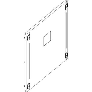 BTicino Front panel with screws 1/4 turn (plastic) for M250-630E 600x400mm — 9531/TNPL