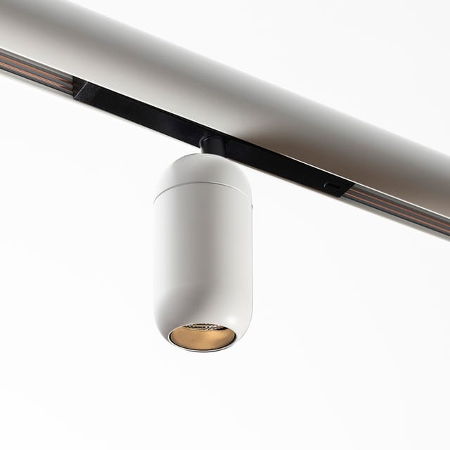Artemide Gople System - Spot Track - 60 - 3000K - 14° - Dimmable DALI - White — CA01001