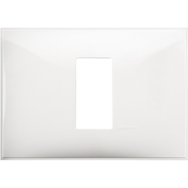 BTicino Cover plate - 1 centered module — R4803M1RW