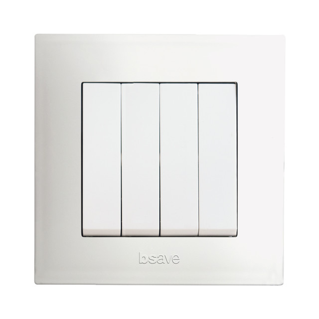 AVE 10AX 4 GANG 1-WAY SWITCH — BSN41001