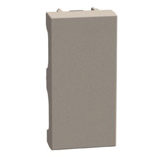 BTicino Blank plate - 1 module - stone — YG4950