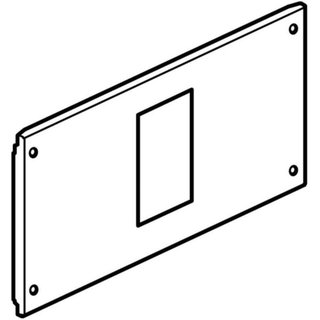 BTicino Front panel with 4 screws for 1 disconnector MW630 600x300mm in vertical — 9532/ME