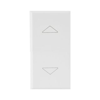 AVE ROLL.BLIND PUSHBUT.1P 10A 1M WHITEK — 446053BS