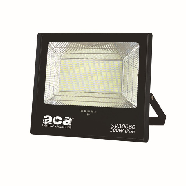 ACA Lighting SOLAR SMD LED FLOOD LIGHT 300W 6000K IP66 120° Ra70 — SV30060